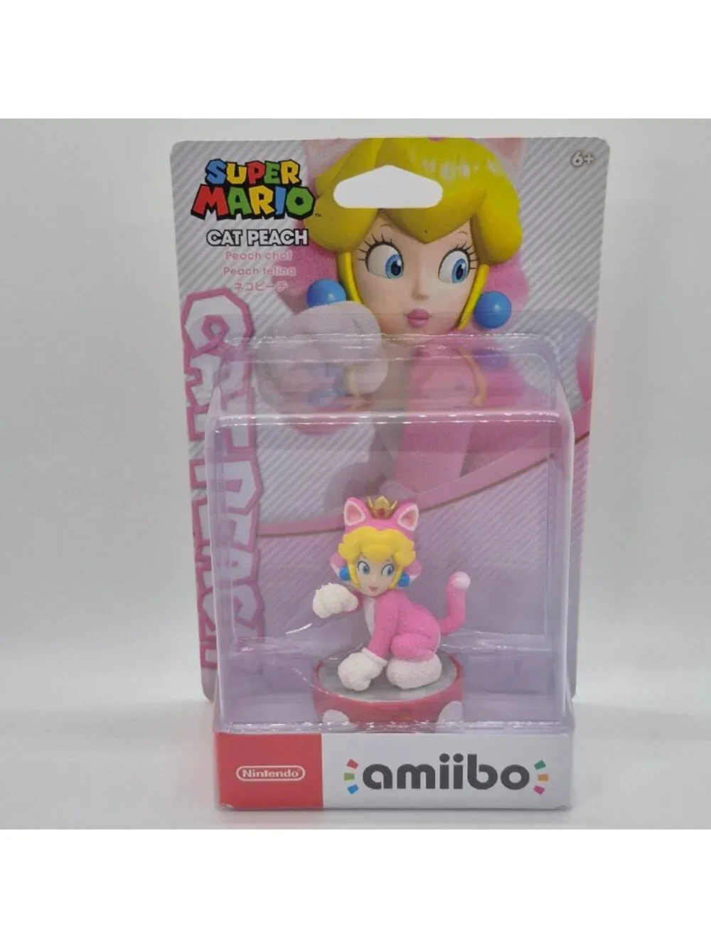 Cat Peach amiibo Nintendo Super Mario 3D World Figure Switch 3DS Wii U New